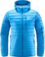 Haglöfs Bunda Haglöfs Micro Nordic down hood modrá