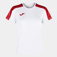Joma Academy Short Sleeve T-Shirt White Red