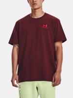 Under Armour LOGO EMB HEAVYWEIGHT SS-RED