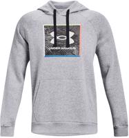 Under Armour Rival Flc Graphic Hoodie-GRY