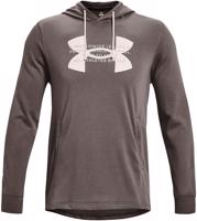 Under Armour Rival Terry Logo Hoodie-BRN